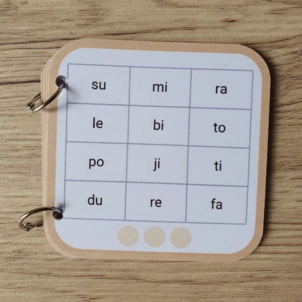 livret de lecture niveau 1 syllabes simples