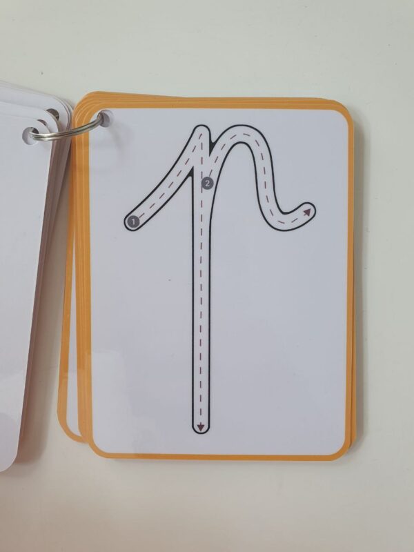 lettres à tracer cursif