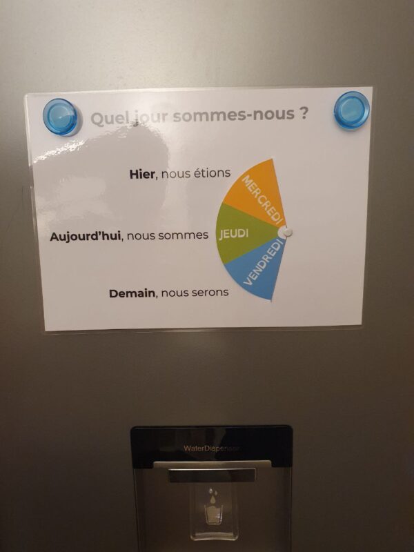 fiche "quel jour sommes nous ?"