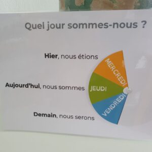 fiche "quel jour sommes nous ?"