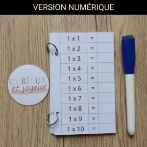 livret de tables de multiplications pdf