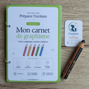 carnet de graphisme préparer l'écriture niveau 1